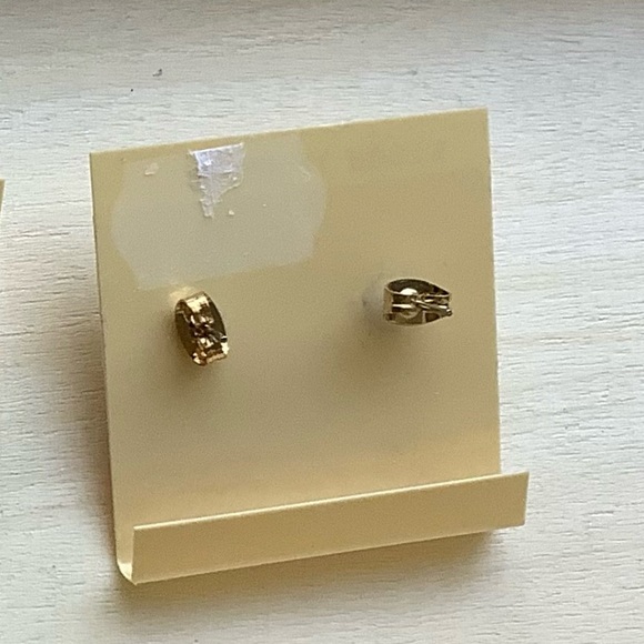 New vintage pink Rhodonite earrings - Picture 6 of 8